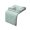 Mint Green #4, variant on Double Bed Quilt | 1-Piece All-Season Soft Bedding Set | Blue & Purple Diamond Design