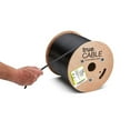 thumbnail image 1 of Truecable Rg6 Dual Shield Coaxial 500Ft Black Riser Rated (Cmr/Catvr/Cl2) Conductor De Cobre Desnudo Cable Coaxial 3Ghz Probado Con Barrido, 1 of 1