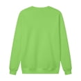 thumbnail image 4 of Womens Plus Size Crew Neck Halloween Sweatshirts Trendy Big Pumpkin Maple Leaf Printed Pullovers Causal Fall Long Sleeve Graphic Tops Green S, 4 of 4
