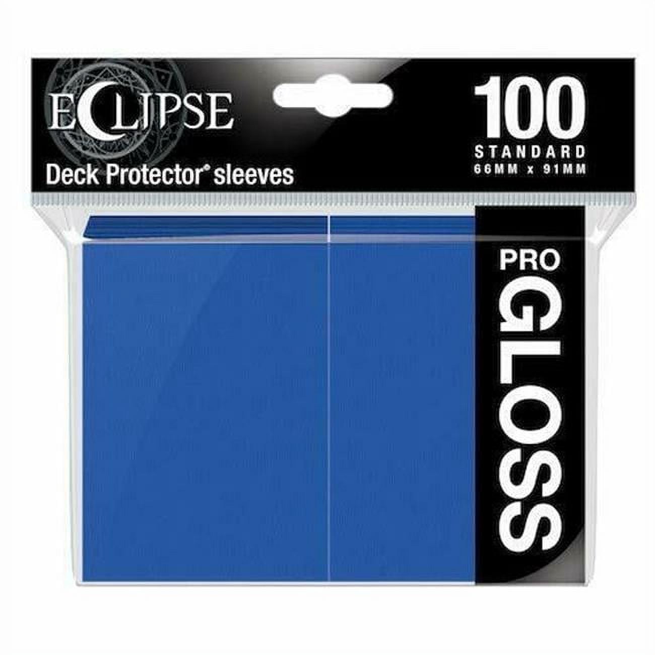 Ultra Pro ULP15602 Eclipse Gloss - Protecteur de Pont & 44; Bleu Pacifique - 100 Pièces