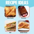thumbnail image 3 of Sandwichera Tasty Roja 600W para Resultados Rápidos y Fácil Limpieza, 3 of 7