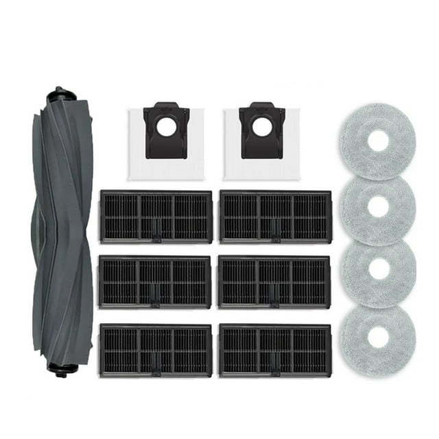 Compatible With Compatible With Dreame X40 Ultra / X40 Ultra Complete / X40 Pro / S30 Pro Ultra Vacuum Parts Main Roller Side Brush Hepa Filter Dust Bag