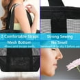 thumbnail image 5 of Mesh Beach Bag, Extra Large Beach Tote with Zipper Pocket Pool Bag for Cruise/Swim/Vacation Essentials, 5 of 10