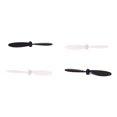 thumbnail image 3 of 40 Pedazos Fijaron Las Laminas de Helice con la Cubierta Protectora de Los Helices para HUBSAN X4 H107 H107C H107D, 3 of 5