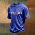 thumbnail image 4 of JESUS SAVES 1776-2026 Patriotic T-Shirt for Men - Vintage Washed Crew Neck Short Sleeve Tee - Independence Day 250th Anniversary Graphic Shirt Blue XXXXL, 4 of 4