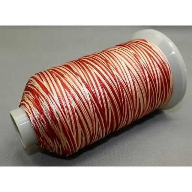 18 Supports Corde à Tisser Fil à Broder Coloré Fil à Coudre pour Nœud à la Main 450m