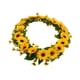 thumbnail image 4 of Corona decorativa de girasoles simulados para centros de mesa Longitud 129cm, 4 of 9