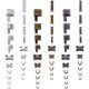 thumbnail image 2 of 1 Set of Zipper Bottom Stops Replacement Zipper Stops Zipper Repairing Stops Zipper Tops Stops, 2 of 3