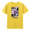 thumbnail image 2 of Kpop T-Shirt for Men – Korean Pop Anime Style Tee with Huntrix Movie Print, Streetwear Aesthetic Unisex Round Neck Casual Printed Short-sleeved T-shirt Top#Yellow L, 2 of 4