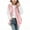 Pink, variant on KAUOD Teen Girls Zip up Fleece Hoodies Fuzzy Soft Oversized Hooded Jackets Kids Plush Warm Fall Sweatshirts with Pockets