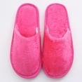 thumbnail image 2 of Winter Slippers for Women Memory Foam Non Slip Hotel Shoes Fuzzy Indoor And Outdoor Slip On Fleece Winter Slippers, 2 of 9