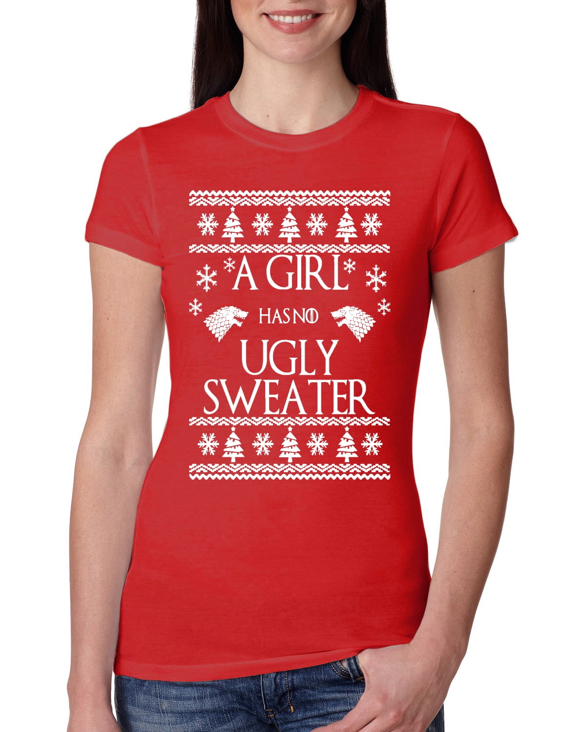 A Girl Has No Ugly Sweater Ugly 