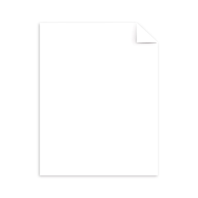 White Index Cardstock, 8.5x11, 110 lb, 200 Sheets photo 2