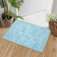 thumbnail image 3 of Garvee 2'x3' Modern Abstract Area Rug Solid Rug with Non Slip Rubber Backing, Washable Rug Low Pile Ultra Soft Indoor Carpet for Entryway Living Rooms Bedroom, Light Blue, 3 of 8