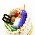 thumbnail image 3 of SPRING PARK Miniatures Sewing Kit Basket Scissors Needlework Decor Display for Dollhouse, 3 of 5