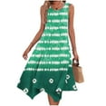 thumbnail image 5 of GERsome Women's Casual Summer Sleeveless Dresses Loose Plus Size Swing Tank Dress Hawaiian Beach Sundress with Pockets, 5 of 6