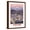 Brown Frame, variant on Art.com Poster of Mt. Hood over Portland, Oregon Art Print, Brown Frame Wall Art, 17" x 23"