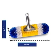 Blue Torrent Pool Brush, 360 Degree Bristles, 3 Pack