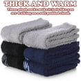thumbnail image 5 of 6Pairs Non Slip Socks for Women Winter Warm Cozy Fuzzy Slipper Socks Soft Fluffy Hospital Socks with Grips, 5 of 6