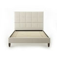 thumbnail image 6 of Premier Hope Queen Upholstered Platform Bed, Taupe, 6 of 12