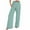 Green, variant on Lmnyox High Waist Palazzo Pants for Women Fall Fashion Wide Leg Lounge Pants Casual Pocket Trousers for Plus Size