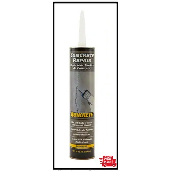 Concrete Surfaces Crack Sealant 10 Oz Repair Cement Masonry Stucco For Caulk Gun