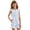 Blue White Delicate Vine Floral, variant on Vintage Floral Print Girls Summer Short Jumpsuits Flutter Sleeves One-Piece Romper Soft Comfort Kids Casual Playsuit with Pockets for 9-10 Y