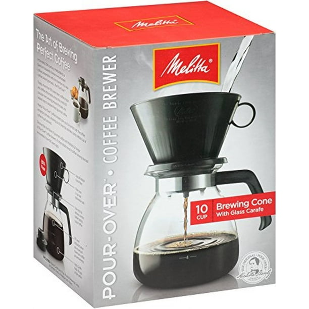 Melitta Cone Filter Coffeemaker 10 Cup, 1Count