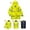 Yellow, variant on Portwest US468 Men's Waterproof Hi Vis 4-in-1 Safety Traffic Jacket Yellow, Small
