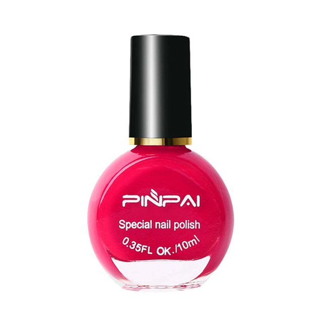 relayinert Vernis à Ongles Pelable Laque Art Base Imperméable Estampage Vernis à Ongles Manucure Sèche DIY