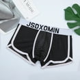 thumbnail image 2 of Mens Underwear Fashion Ice Silk Panties Briefs Fashion Breathable Nylon Mesh Boxers, 2 of 4