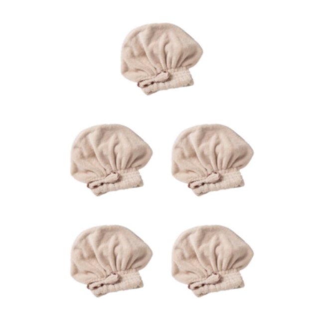 Toystoory Toalla de secado rápido para el cabello para mujer, gorro de baño elástico portátil para niñas, gorro de ducha de estilo informal Type2 NO2