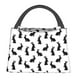 thumbnail image 1 of Fotbe Black Rabbit Bolsa Térmica Portátil con Estampado, Bolsa de Entrega de Alimentos Aislada, Bolsa Reutilizable de Gran Capacidad para Comidas y Supermercado, 1 of 6