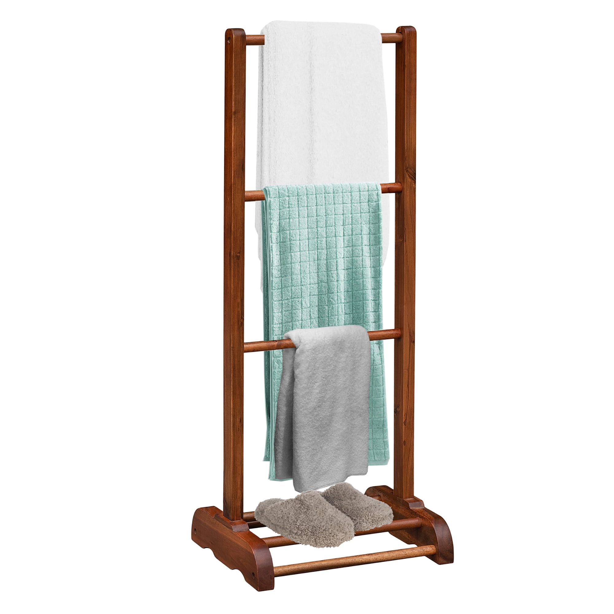 Towel Holder 3 5 Tier Bar Freestanding Bathroom Drying Rack Hanger Storage Unit 