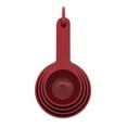 thumbnail image 3 of Juego de tazas medidoras KitchenAid Universal de 4 piezas, color rojo imperio, 3 of 6