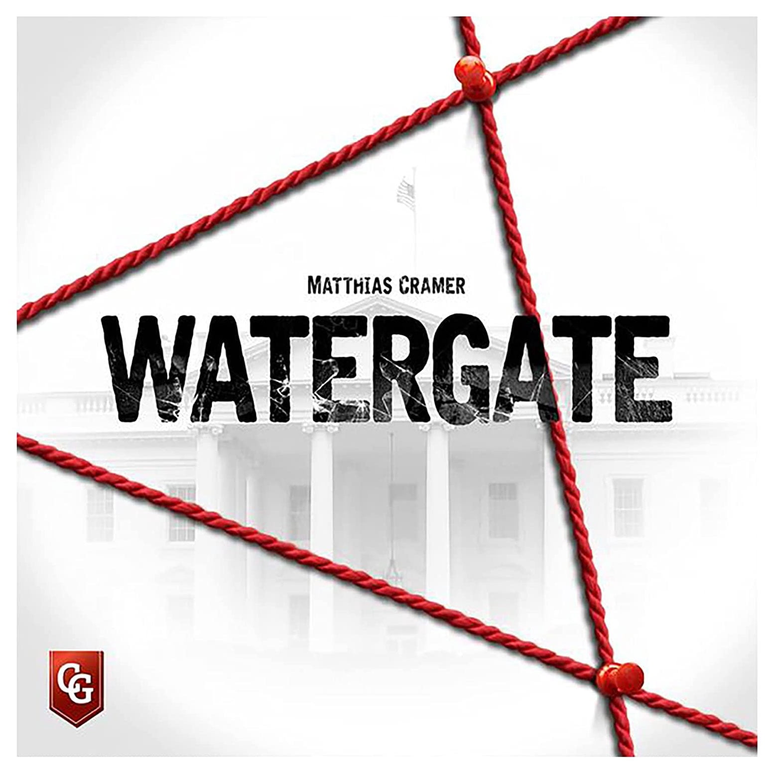 Capstone Games: Watergate - White Box Edition - Historical Strategy Board  Game, 2 Players, Ages 12+, 30 to 60 Min - Walmart.com