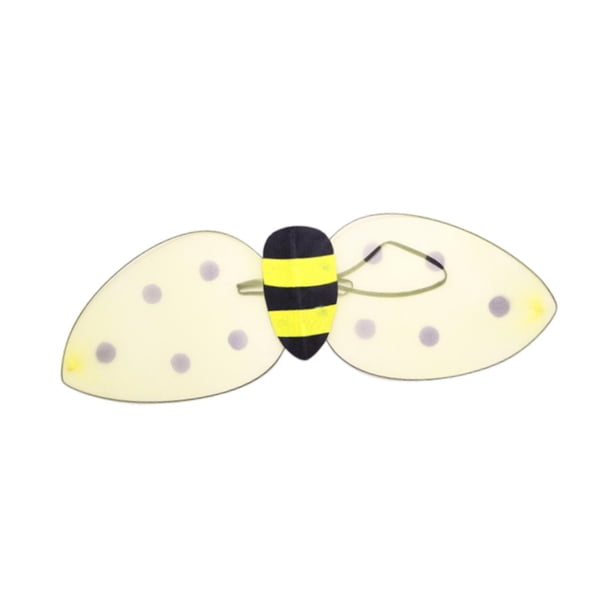 Disfraz de abeja para niños, fácil de poner y cómodo para niñas y niños. Disfraz para carnaval. Amarillo