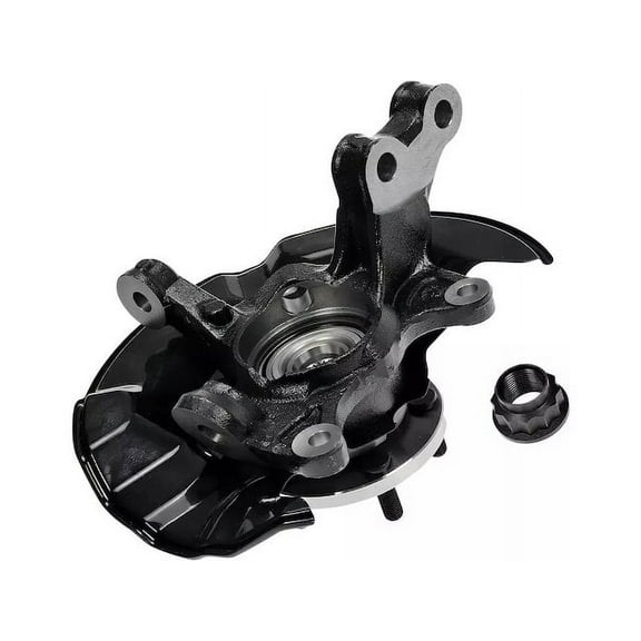 Front Left Steering Knuckle - Compatible with 2009 - 2013 Toyota Corolla 2010 2011 2012