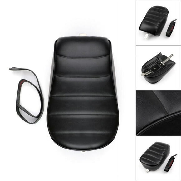 Black Rear Passenger Pillion Seat For Sportster Iron 883 XL883N 2016-2019