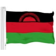 thumbnail image 3 of G128 Combo Pack: American USA Flag 3x5 Ft & Malawi Flag 3x5 Ft | Both LiteWeave Pro Series Printed 150D Polyester, Brass Grommets, 3 of 9