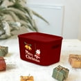 thumbnail image 5 of Christmas Snacks Sundries Storage Box Desktop Cosmetics Toys Snacks Storage Basket Living Room Home Storage Box, 5 of 5