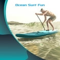 thumbnail image 6 of FitRx 10ft. Inflatable Paddle Board with Aluminum Adjustable Paddle and Accessories Carry Bag, 6 of 13