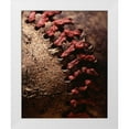 thumbnail image 3 of Scott Larson 4x24 White Modern Wood Framed Wall Art Titled - Summer Ball III, 3 of 5