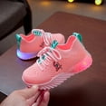 thumbnail image 2 of JDEFEG Boys Size 13 Shoes Shoes Led Children&nbsp;Kid Run Sport Girls Casual Luminous Baby Letter Boys Baby Shoes Baby Girl Shoes Size 8 Pink 21, 2 of 2
