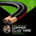 thumbnail image 5 of GEARit Pro Series Copper Clad Aluminum 18 Gauge Speaker Wire, for Home Theater & Car Audio, Black 100 Ft, 5 of 7
