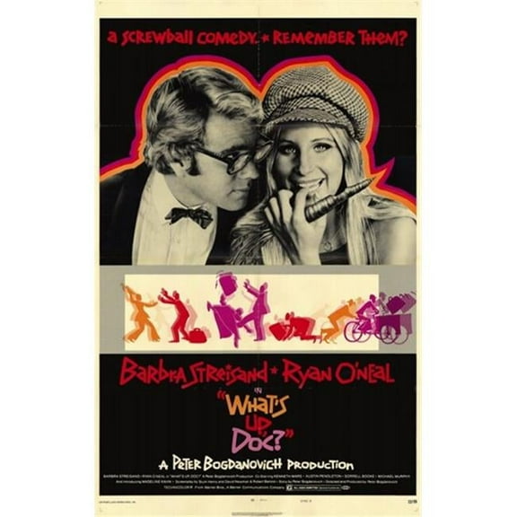 Whats Up Doc Movie Poster - 11 x 17