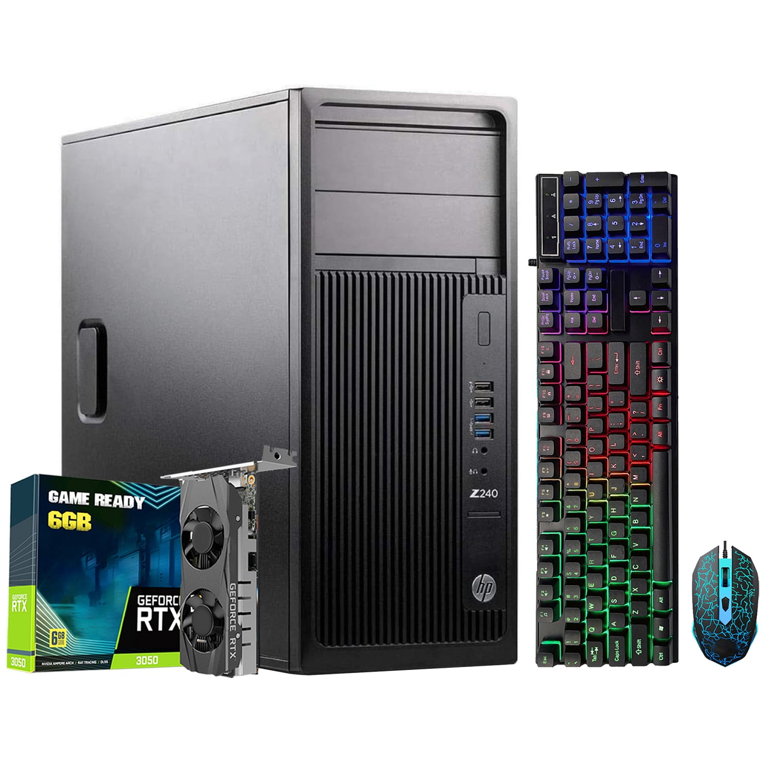 Gaming PC HP Z240 Tower Workstation High-Performance Desktop