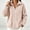 Beige, variant on IUYRTFE Women Double Sided Fleece Full Zip Jacket for Winter Casual Daily Wear