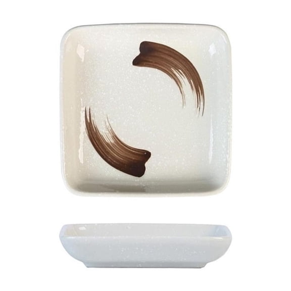 Saucer Dish Ceramic Bowls, Small Snack Bowls for Dessert Nuts Olive Soy Sauce Dish Dip Bowls Ingredients
