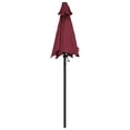 thumbnail image 2 of vidaXL Parasol Bourgogne 200x224 cm Aluminium, 2 of 5